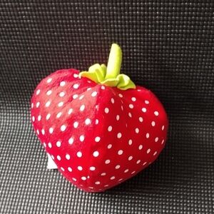 Red Strawberry Plush Toy